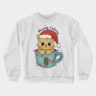 Meowy Catmas Crewneck Sweatshirt